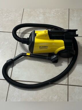 Eureka Mighty Mite Canister Vacuum - Yellow
